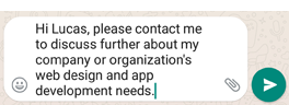 Sending WhatsApp Text 2